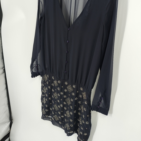 Zara | beaded blouson dress - Picture 2 of 10